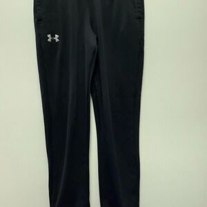 Under Armour Black Track Pants Youth LG